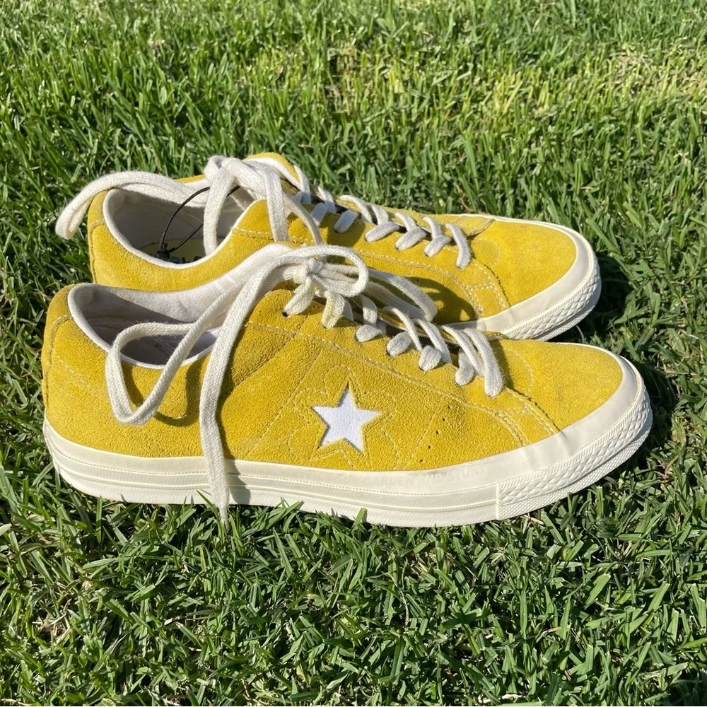 Rare⭐️ Converse One Star OX x Golf Le Fleur Tyler The Creator OG Sulphur M8 W10 - Picture 1 of 16